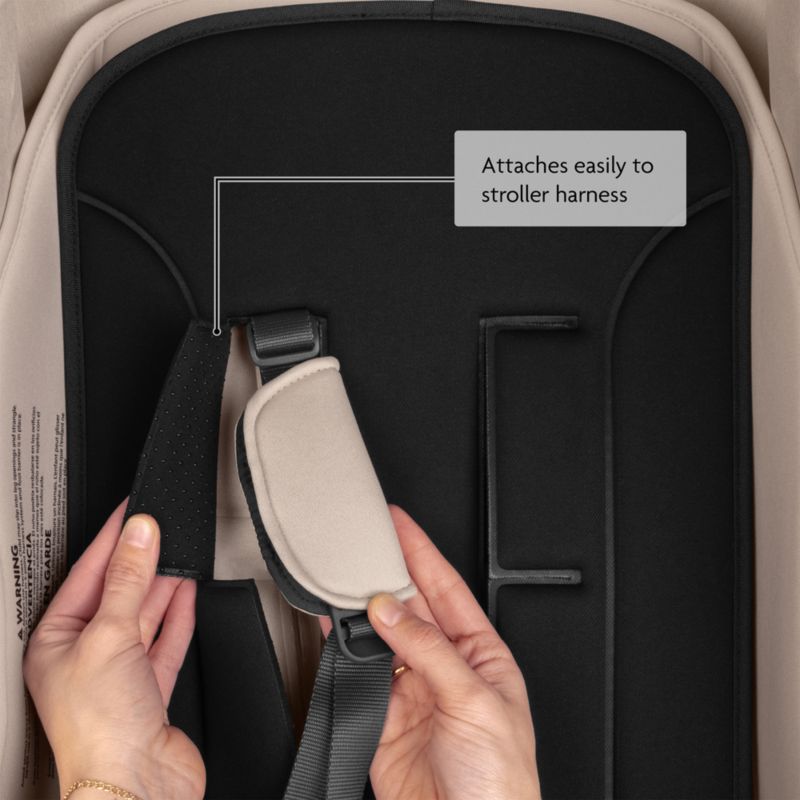 UPPAbaby ® Black Durable Knit Baby Stroller Seat Liner - image 1 of 3