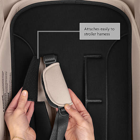 UPPAbaby ® Black Durable Knit Baby Stroller Seat Liner
