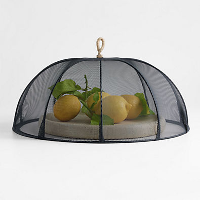 View Black Mesh 18" Round Food Cover details