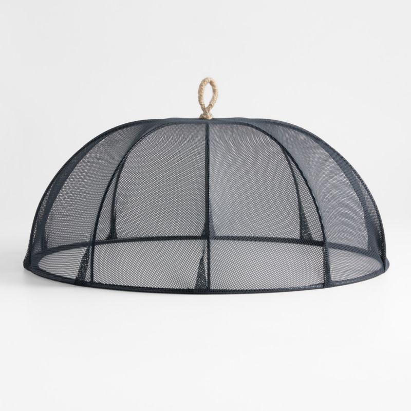 Black Mesh 18" Round Food Cover - image 1 of 2