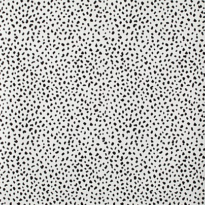 Chasing Paper White and Black Speckle Removable Wallpaper 8"x11" Swatch