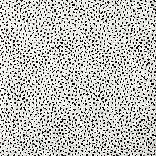 Chasing Paper White and Black Speckle Removable Wallpaper 8"x11" Swatch