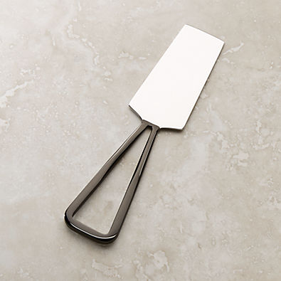 View Black Nickel Hard Cheese Knife details