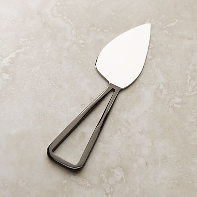 View Black Nickel Soft Cheese Knife details