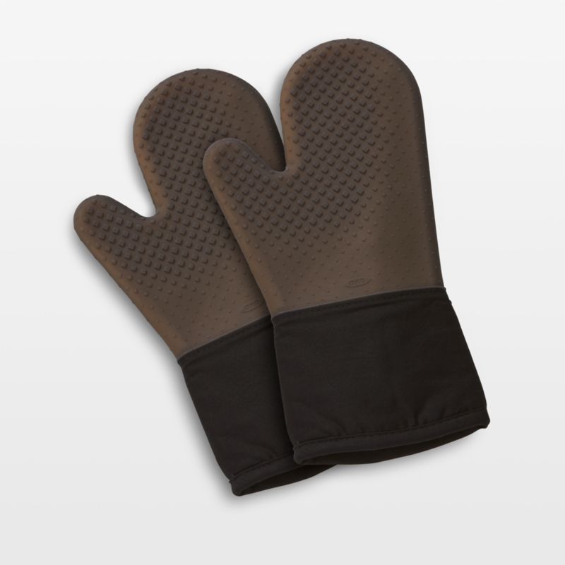 OXO ® Black Silicone Oven Mitt, Set of 2 - image 0 of 1