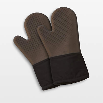 OXO ® Black Silicone Oven Mitt, Set of 2