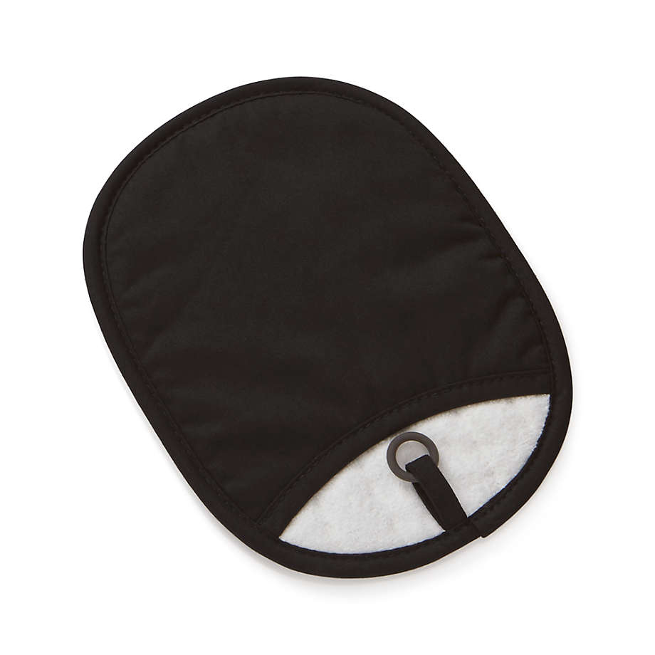 OXO Black Silicone Pot Holder + Reviews | Crate & Barrel