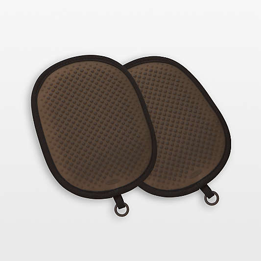 OXO ® Black Silicone Pot Holder, Set of 2