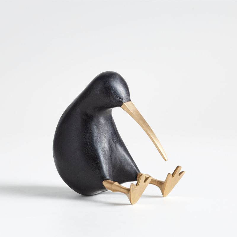 Black Wood Kiwi Bird - image 0 of 8