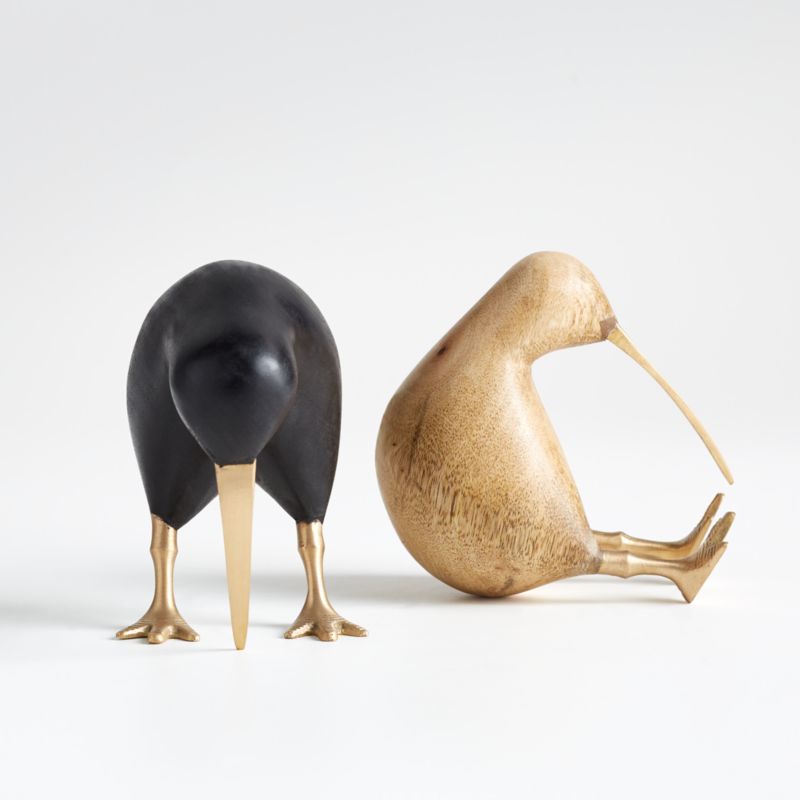 Black Wood Kiwi Bird - image 2 of 8