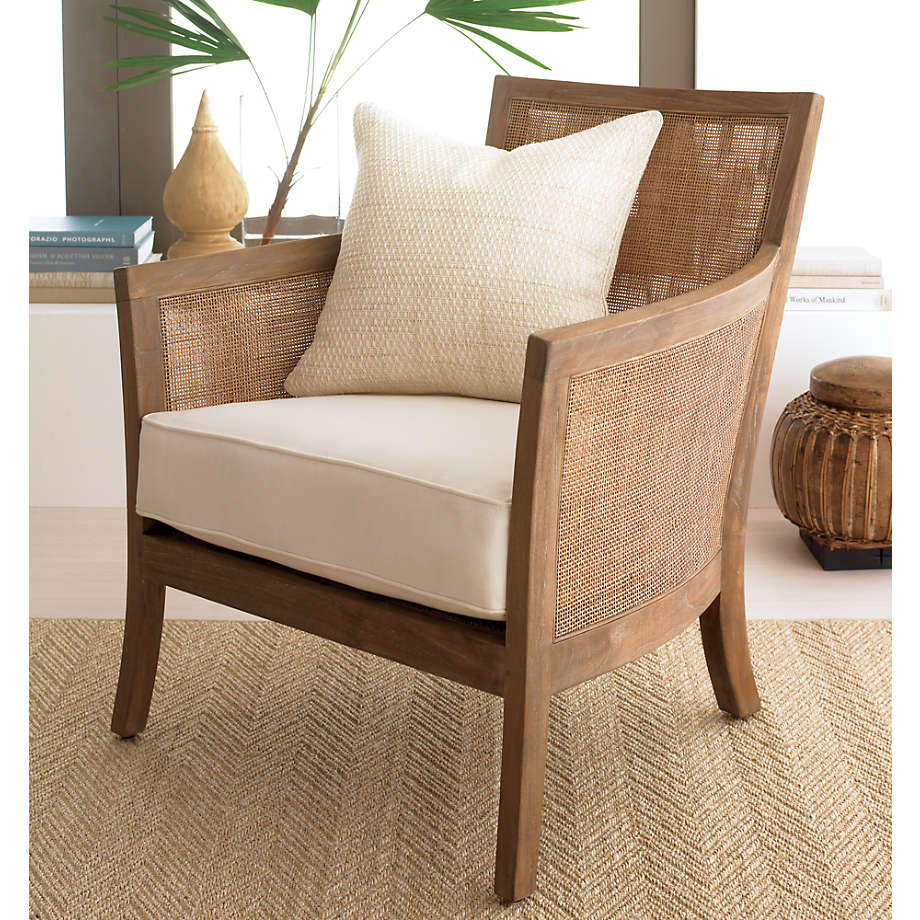 Crate and deals barrel wicker chair