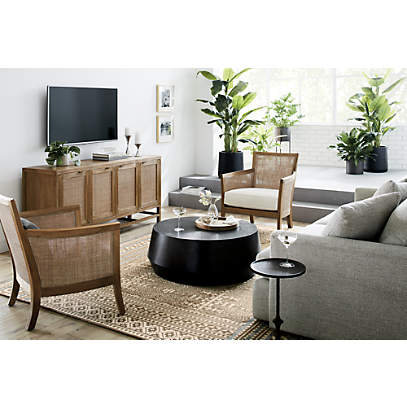 crate and barrel blake chair