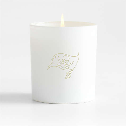 NFL Tampa Bay Buccaneers Monochrome No. 01 Blanc 1-Wick Scented Candle - Basil, Nettle Flower and Sage