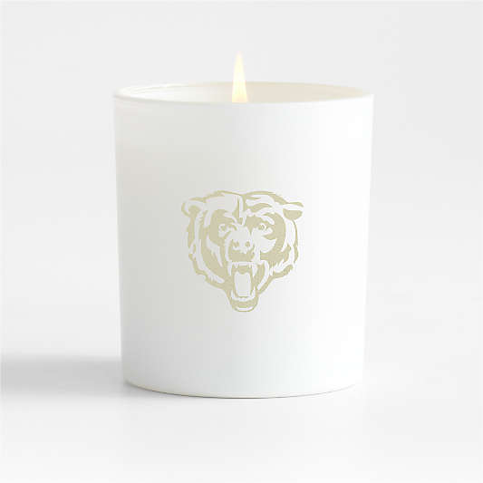 NFL Chicago Bears Monochrome No. 01 Blanc 1-Wick Scented Candle - Basil, Nettle Flower and Sage