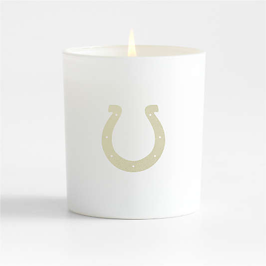 NFL Indianapolis Colts Monochrome No. 01 Blanc 1-Wick Scented Candle - Basil, Nettle Flower and Sage