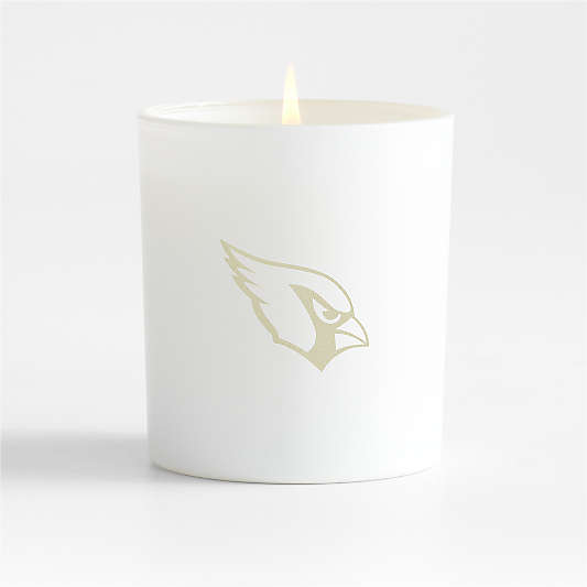 NFL Arizona Cardinals Monochrome No. 01 Blanc 1-Wick Scented Candle - Basil, Nettle Flower and Sage