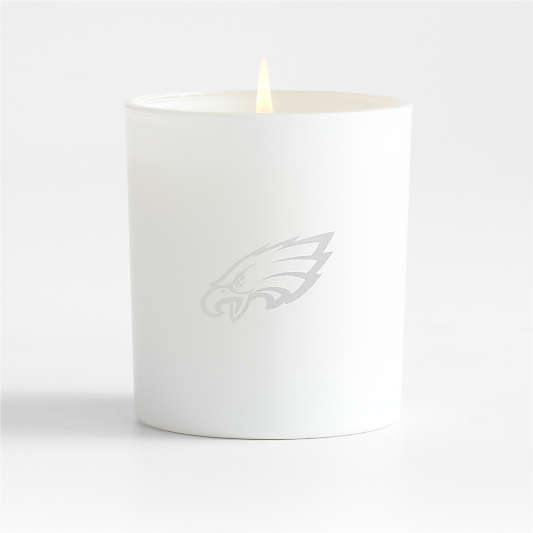 NFL Philadelphia Eagles Monochrome No. 01 Blanc 1-Wick Scented Candle - Basil, Nettle Flower and Sage