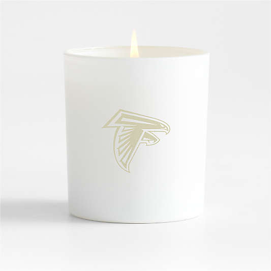 NFL Atlanta Falcons Monochrome No. 01 Blanc 1-Wick Scented Candle - Basil, Nettle Flower and Sage