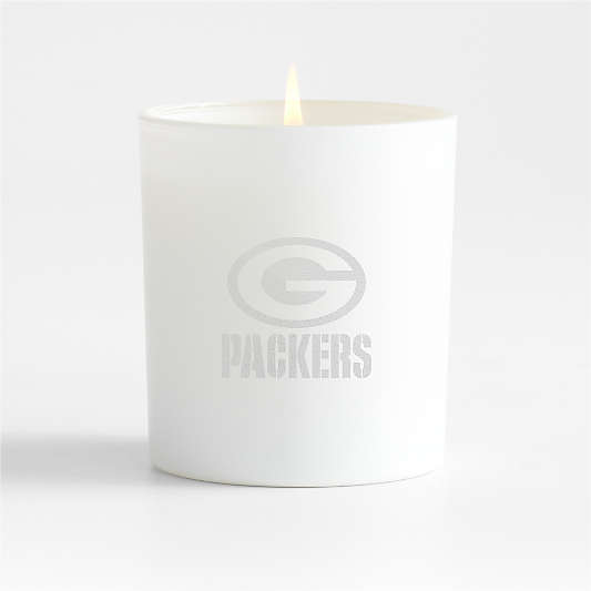 NFL Green Bay Packers Monochrome No. 01 Blanc 1-Wick Scented Candle - Basil, Nettle Flower and Sage