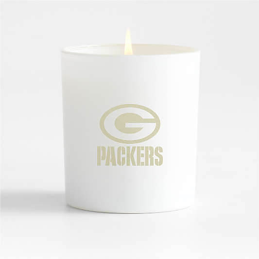 NFL Green Bay Packers Monochrome No. 01 Blanc 1-Wick Scented Candle - Basil, Nettle Flower and Sage