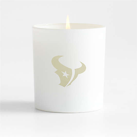 NFL Houston Texans Monochrome No. 01 Blanc 1-Wick Scented Candle - Basil, Nettle Flower and Sage