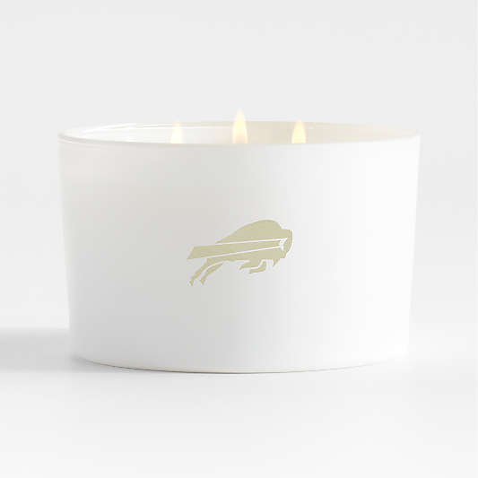 NFL Buffalo Bills Monochrome No. 01 Blanc 3-Wick Scented Candle - Basil, Nettle Flower and Sage