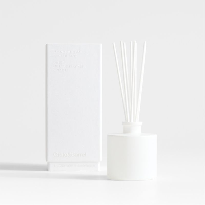 Monochrome No. 01 Blanc Reed Diffuser - Basil, Nettle Flower and Sage ...