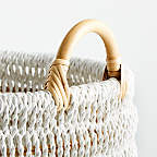 View Blanca Natural/White Rope Basket - image 3 of 4