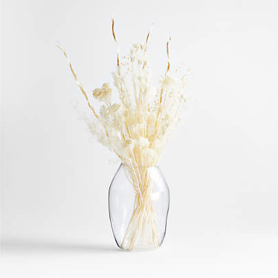 Bleached Yarrow and Gypso Dried Bouquet