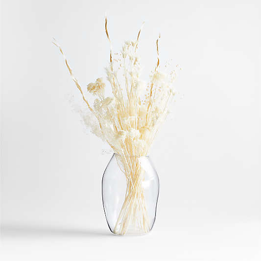 Bleached Yarrow and Gypso Dried Bouquet