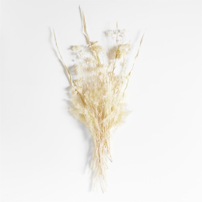 Bleached Yarrow and Gypso Dried Bouquet