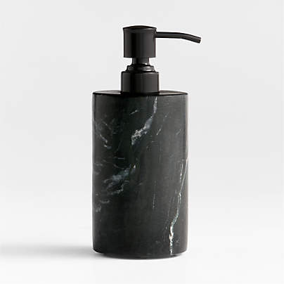 Bleecker Black Marble Soap Pump