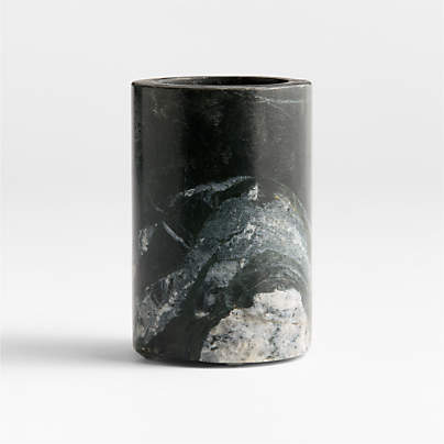 Bleecker Black Marble Tumbler