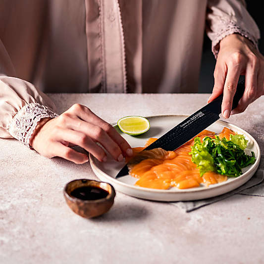 Cuisine::pro® iD3® BLACK SAMURAI™ 4" Utility Knife