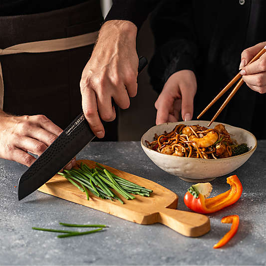 Cuisine::pro® iD3® BLACK SAMURAI™ 5" Santoku Knife