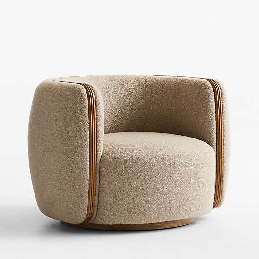 Billie Swivel Accent Chair by Laura Harrier and Tiffany Howell