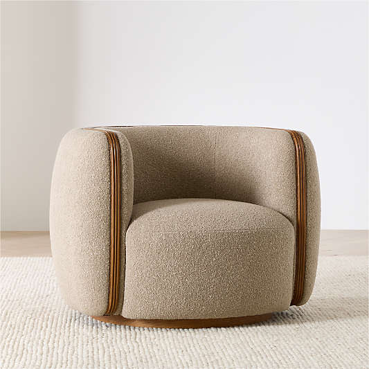 Billie Swivel Accent Chair by Laura Harrier and Tiffany Howell