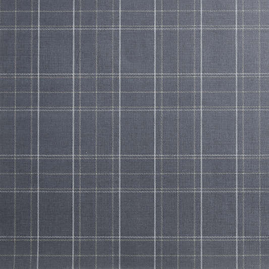 Balmoral Navy Blue Plaid Wallpaper