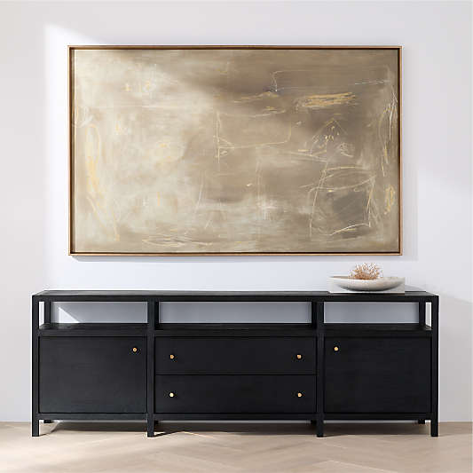 "Balance" by Huda Hashim 75" x 47" Framed Wall Art Print