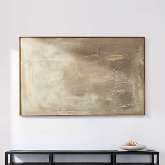 "Balance" by Huda Hashim 75" x 47" Framed Wall Art Print