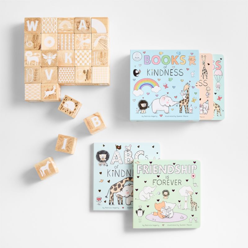 Books & Blocks 1-Year Old Gift Bundle - image 0 of 8