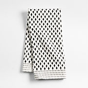 Organic Cotton Block Print Kitchen Towel