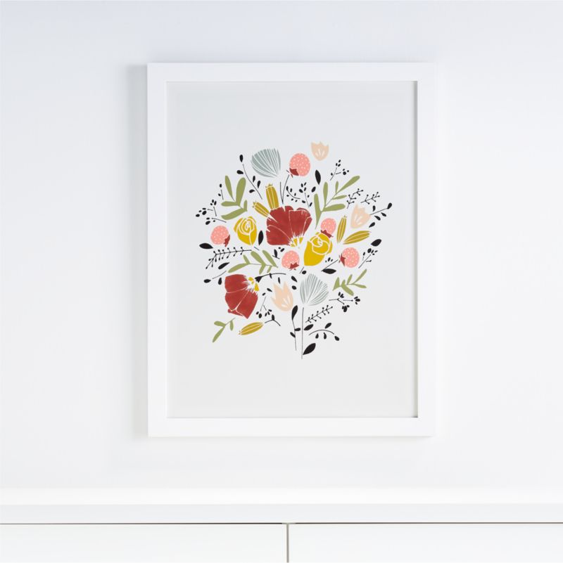 Bloom Framed Wall Art  Crate & Kids