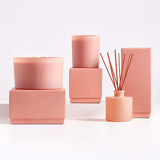 Monochrome No. 11 Bloom Scented Candles and Reed Diffuser - Grapefruit, Pink Peppercorn and Peony