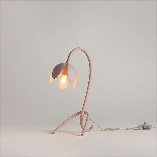 Bloom Purple Kids Table Lamp
