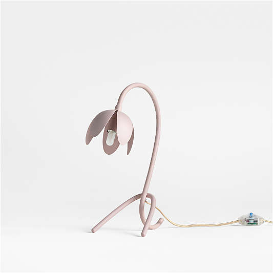 Bloom Purple Kids Table Lamp