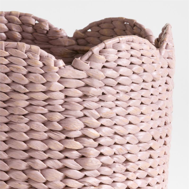 Bloom Lilac Woven Large Floor Storage Bin - image 3 of 4