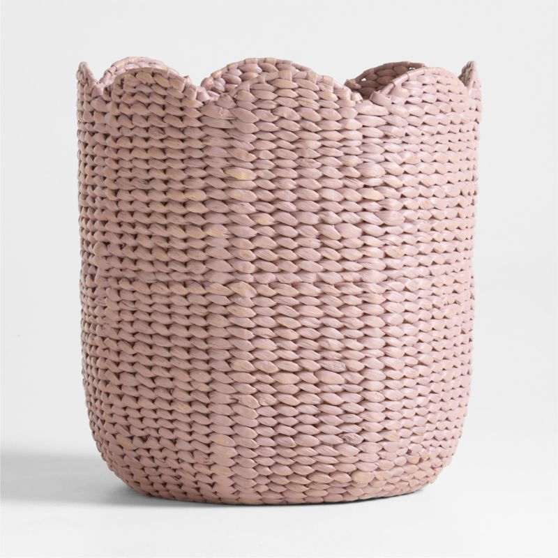 Bloom Lilac Woven Large Floor Storage Bin - image 0 of 4