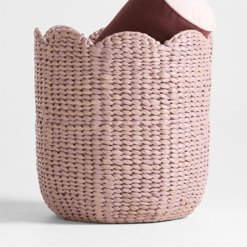 Bloom Lilac Woven Large Floor Storage Bin - image 2 of 4