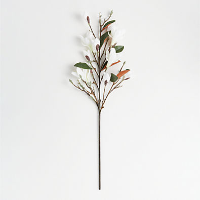 View Faux Magnolia Stem 46" details